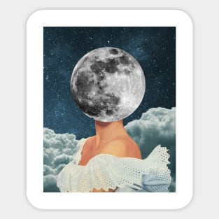 Under the Moon Sticker